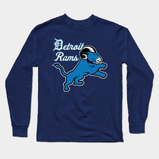 Detroit Rams Long Sleeve T-Shirt